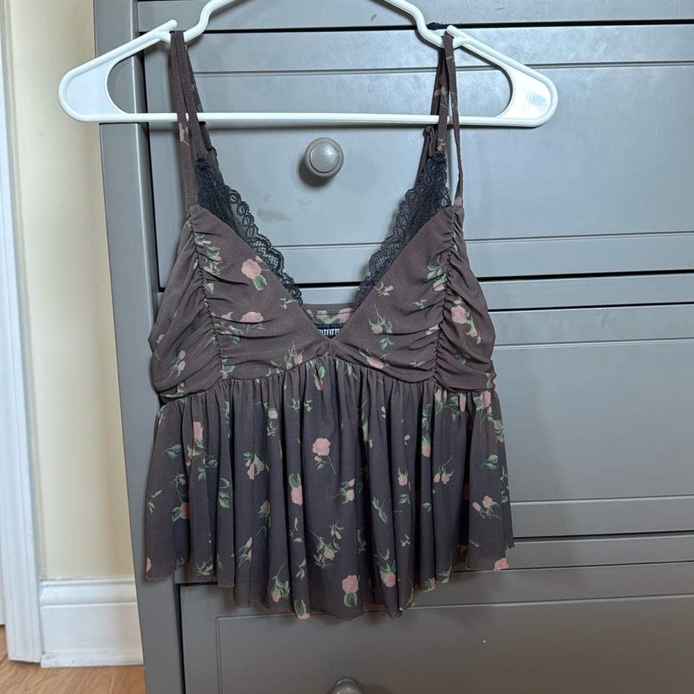 Urban Outfitters Size M tank top flower lace cami